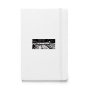 Hardcover bound notebook