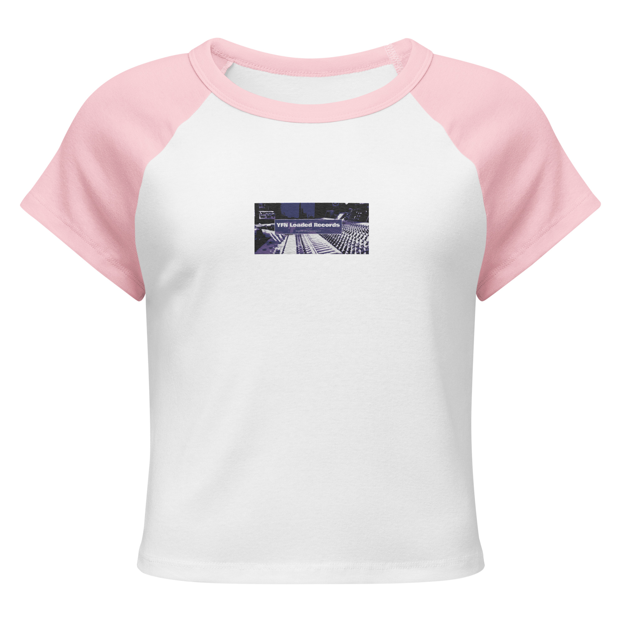 Women’s micro rib raglan baby tee