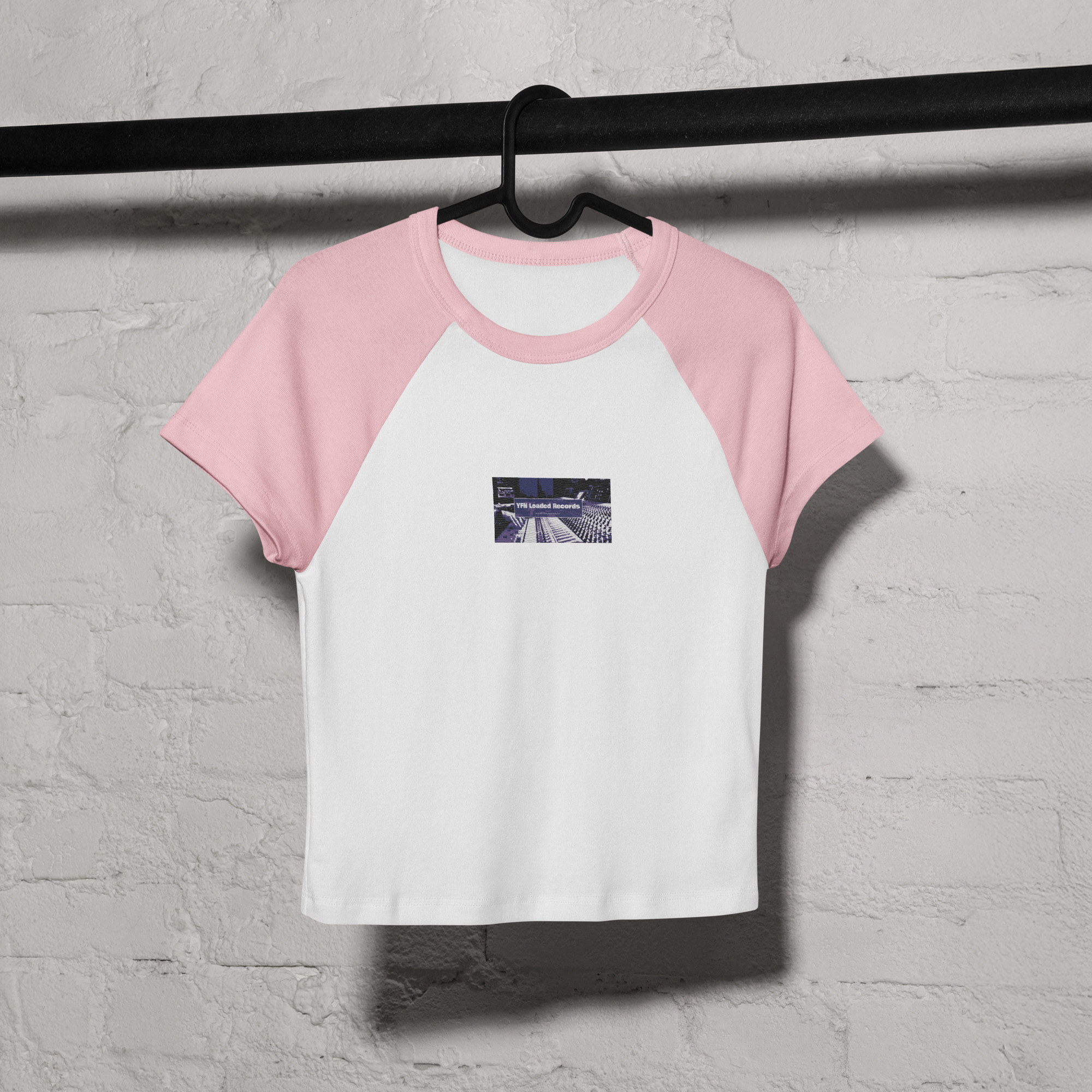 Women’s micro rib raglan baby tee - Image 3